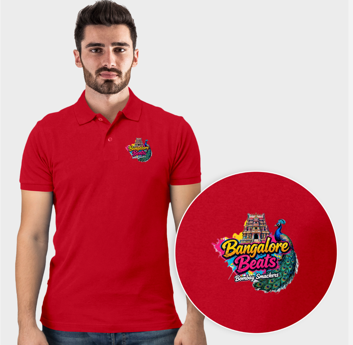 Bangalore Beats Polo T- Shirt .